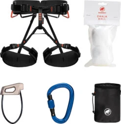 Mammut 4 Slide Rock Climbing Harness Package