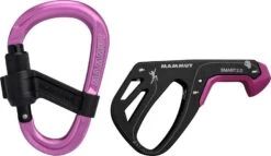 Mammut Smart 2.0 Belay & Carabiner Rock Climbing Package -Climbing Equipment 2040 02261 6085 maincopy